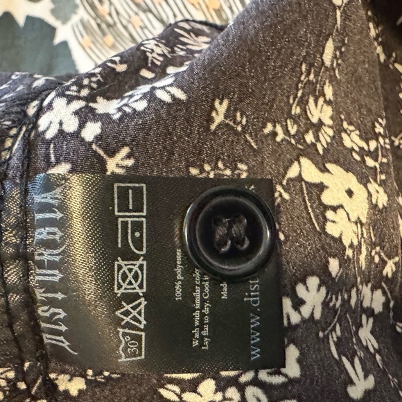 NEW Disturbia Naomi Squareneck Floral Dress Black White Size 2 US Midi Maxi NWOT - Picture 10 of 11